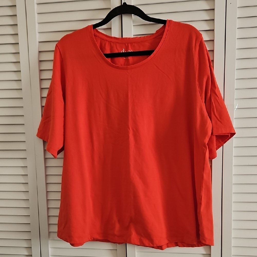Denim&Co Red T-shirt